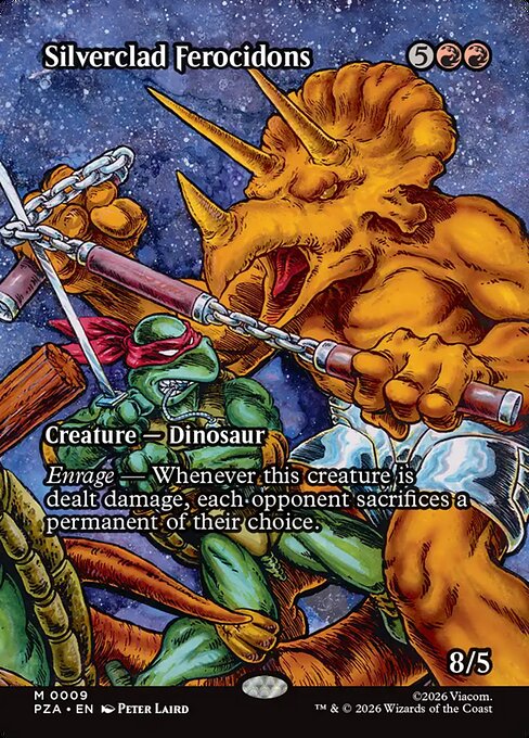 Silverclad Ferocidons - Nonfoil