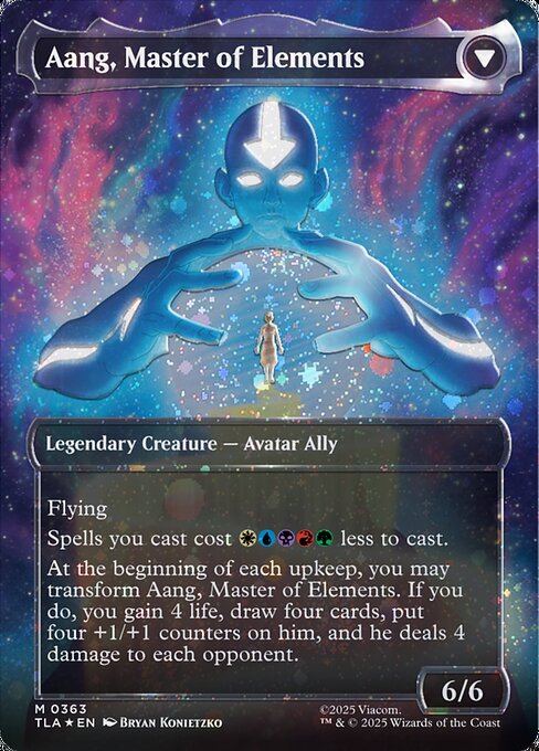 Aang, Master of Elements (back)