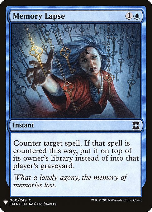 Memory Lapse - Nonfoil