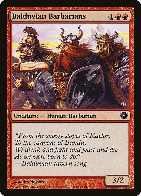 Balduvian Barbarians - Foil