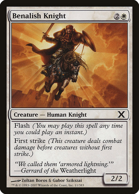 Benalish Knight - Nonfoil