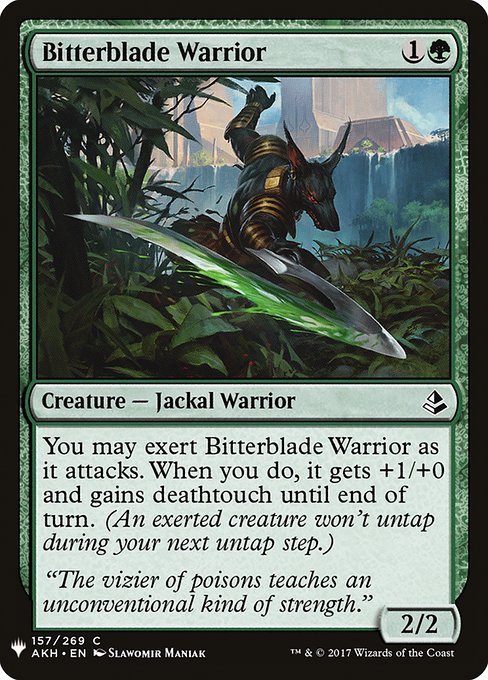 Bitterblade Warrior - Nonfoil