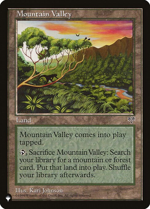 Mountain Valley - Nonfoil