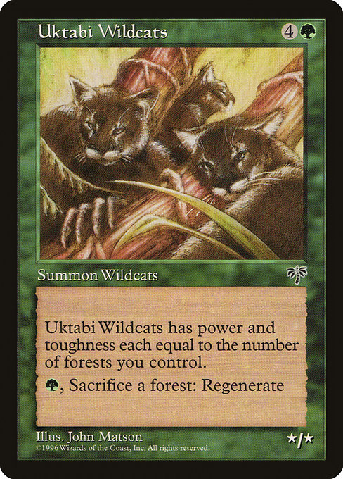 Uktabi Wildcats - Nonfoil