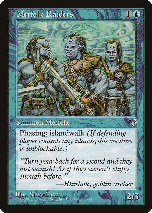 Merfolk Raiders - Nonfoil