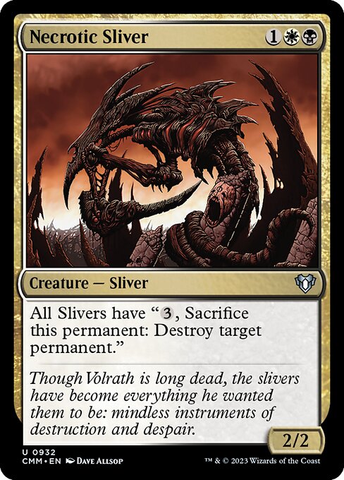 Necrotic Sliver - Nonfoil