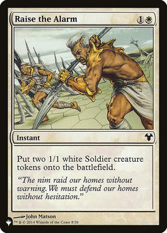 Raise the Alarm (MD1-8)