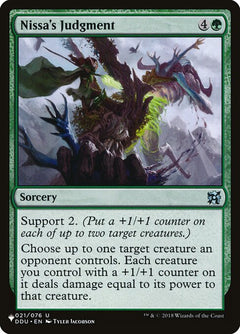 Nissa's Judgment (DDU-21)
