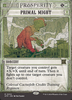 Primal Might (Showcase)