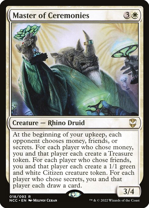 Master of Ceremonies - Nonfoil