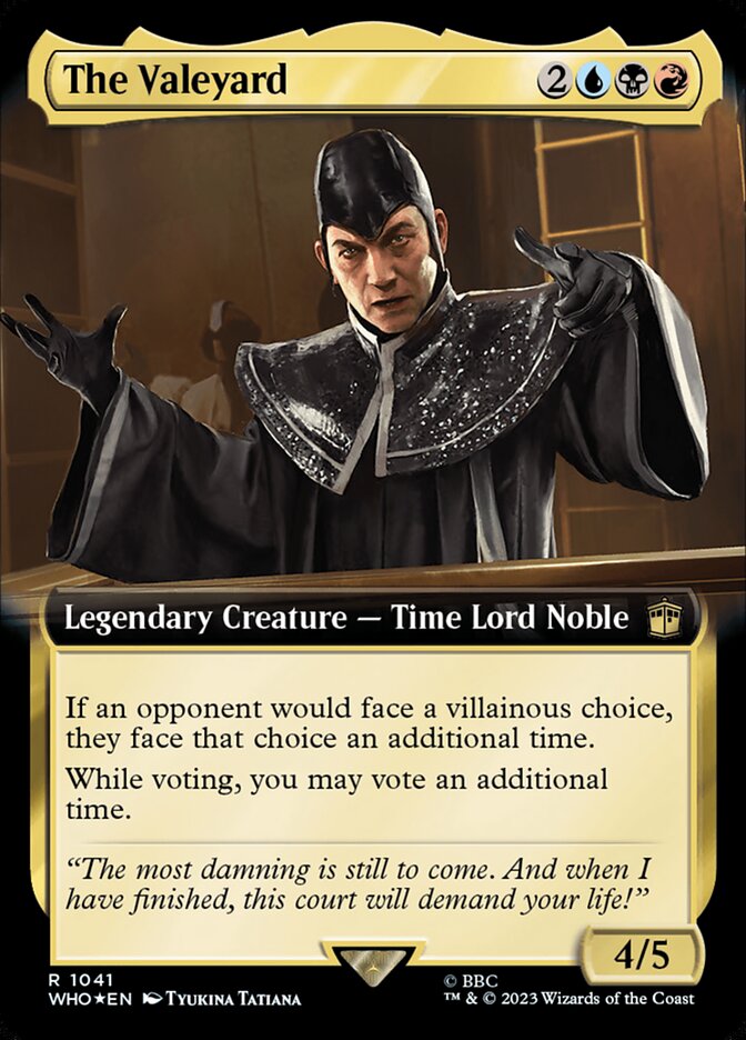 The Valeyard (Extended Art - Surge Foil)