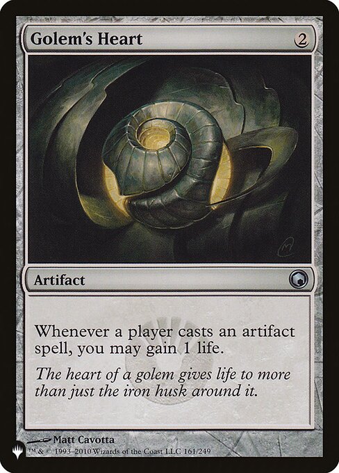 Golem's Heart - Nonfoil