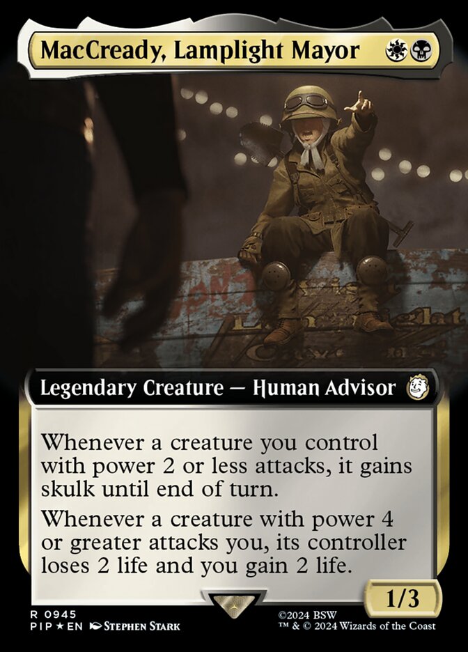 MacCready, Lamplight Mayor (Extended Art - Surge Foil)