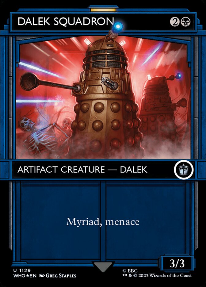 Dalek Squadron (Showcase - Surge Foil)