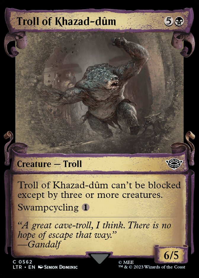 Troll of Khazad-dûm (Showcase)
