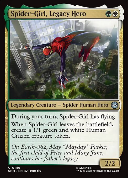 Spider-Girl, Legacy Hero - Nonfoil