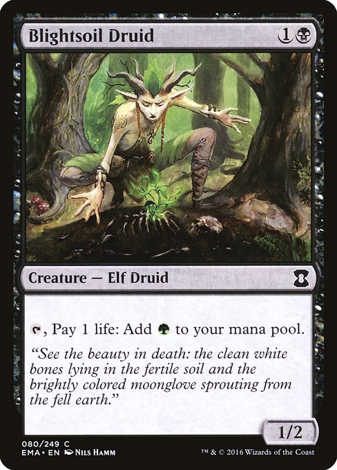 Blightsoil Druid - Nonfoil