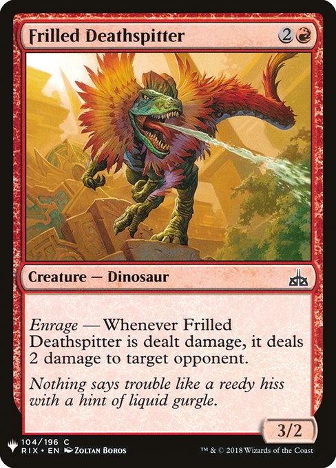Frilled Deathspitter - Nonfoil