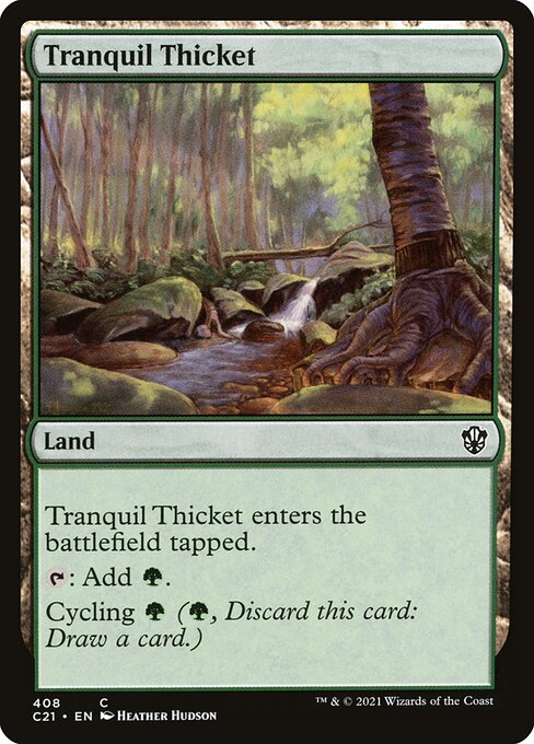 Tranquil Thicket - Nonfoil