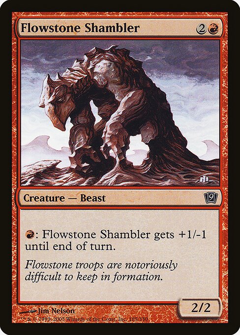Flowstone Shambler - Foil