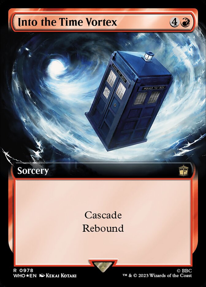 Into the Time Vortex (Extended Art - Surge Foil)