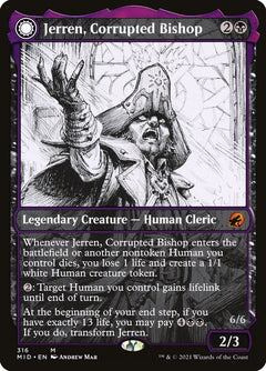 Jerren, Corrupted Bishop // Ormendahl, the Corrupter (Showcase)