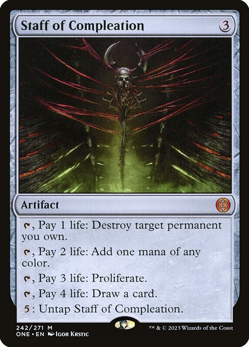 Staff of Compleation - Nonfoil