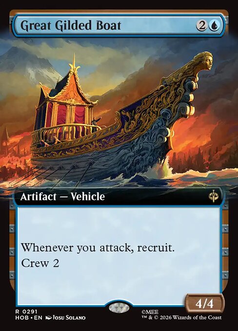 Great Gilded Boat