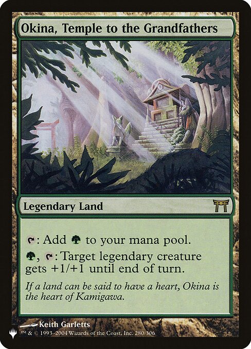 Okina, Temple to the Grandfathers - Nonfoil