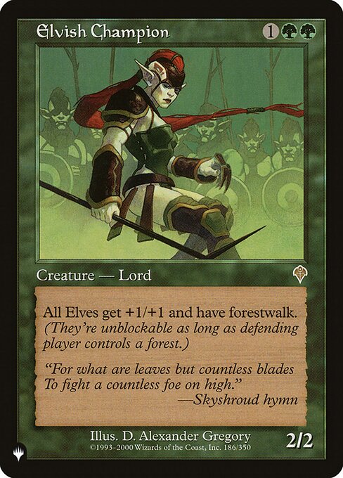 Elvish Champion - Nonfoil