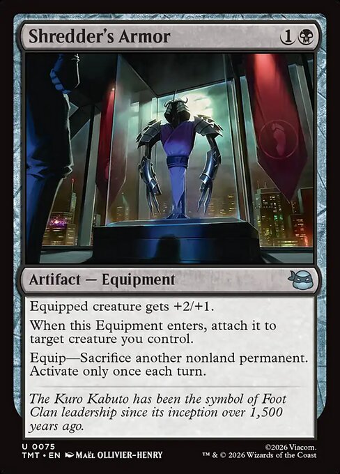 Shredder's Armor - Nonfoil