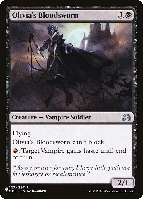 Olivia's Bloodsworn - Nonfoil