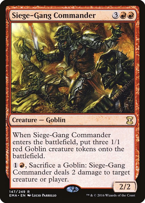 Siege-Gang Commander - Nonfoil