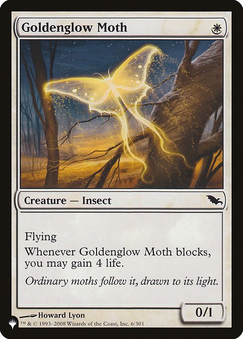 Goldenglow Moth - Nonfoil