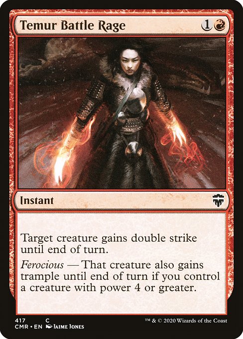 Temur Battle Rage - Nonfoil