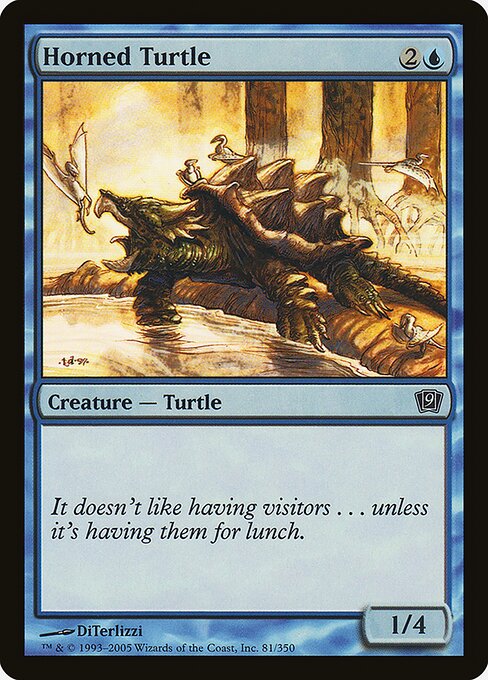 Horned Turtle - Foil