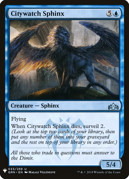 Citywatch Sphinx - Nonfoil
