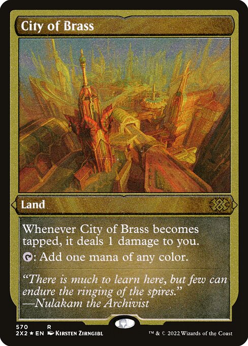 City of Brass - Etched