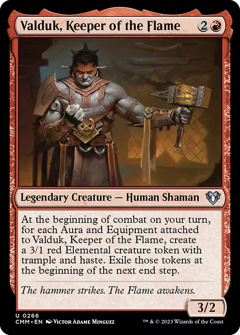 Valduk, Keeper of the Flame - Nonfoil