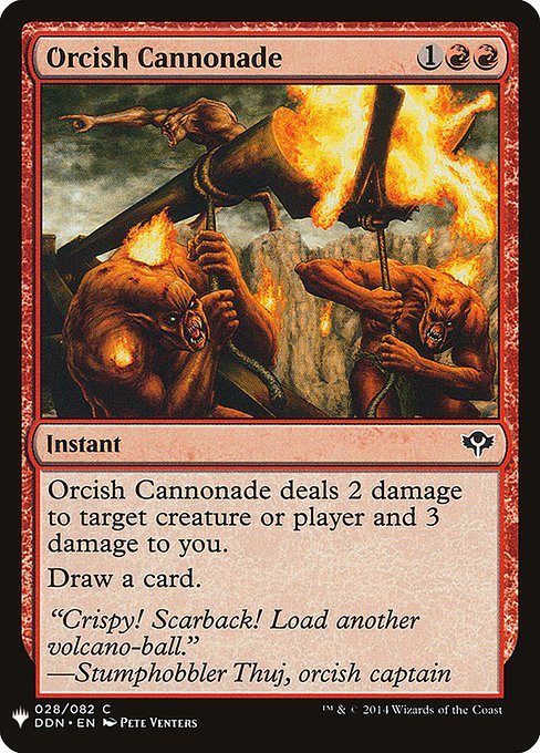 Orcish Cannonade - Nonfoil