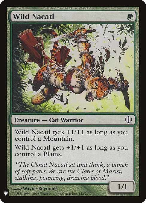 Wild Nacatl - Nonfoil