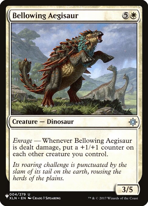 Bellowing Aegisaur - Nonfoil