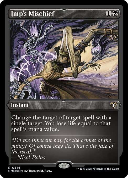 Imp's Mischief - Etched