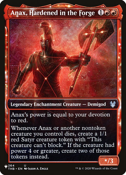 Anax, Hardened in the Forge - Nonfoil