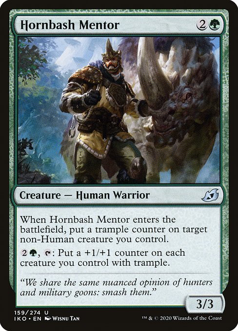 Hornbash Mentor - Nonfoil