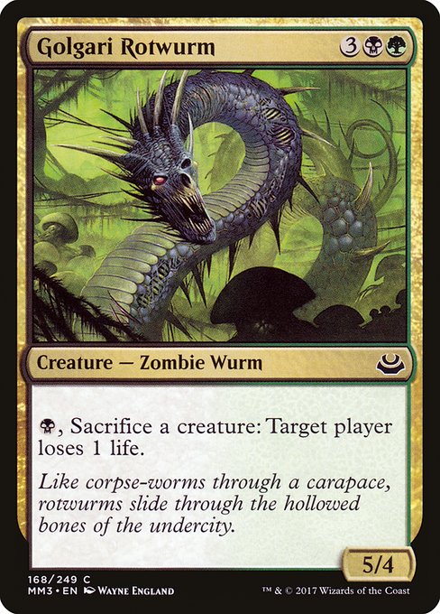 Golgari Rotwurm - Nonfoil