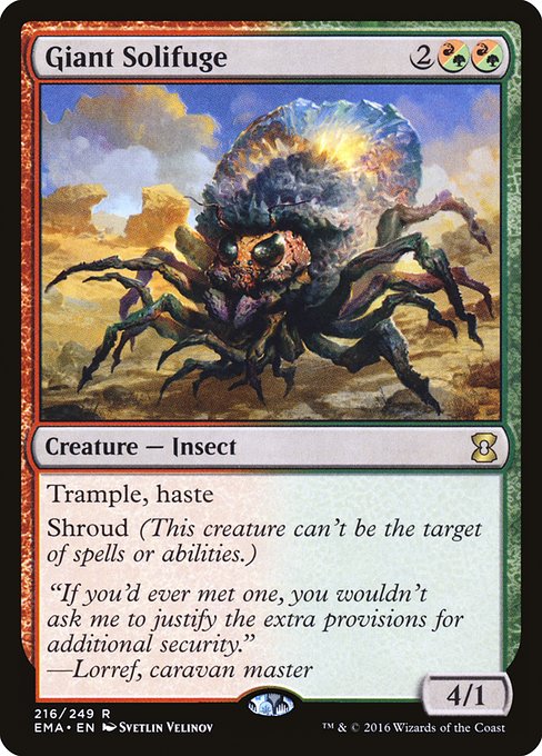 Giant Solifuge - Nonfoil