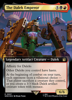The Dalek Emperor (Extended Art - Surge Foil)
