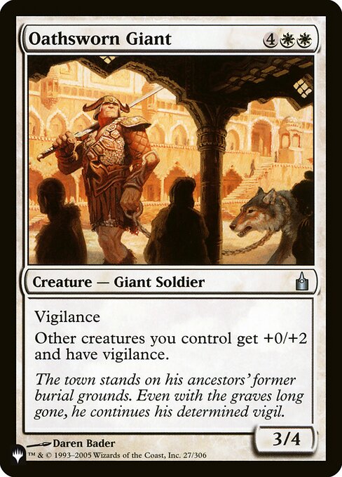 Oathsworn Giant - Nonfoil