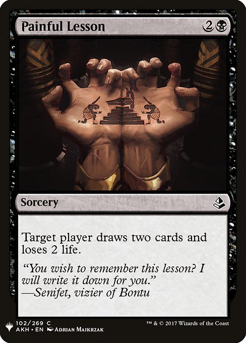 Painful Lesson - Nonfoil